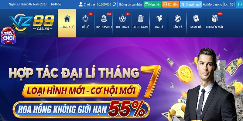 Đăng Ký Nổ Hũ VZ99 Cực Kỳ Nhanh Chóng Và An Toàn 